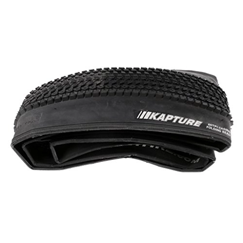 Mountain Bike Tyres : SaniMomo 27.5 Inch MTB Mountain / Road Touring Folding Tire 60TPI Rubber Tire