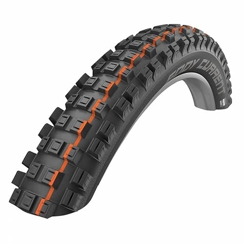 Mountain Bike Tyres : Schwalbe Eddy Current Rear Addix Speed Super Gravity TS Mountain Bike Tyre 27.5 x 2.80 Black