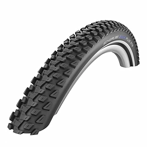 Mountain Bike Tyres : Schwalbe Marathon Plus MTB MTB Tyre 29 x 2.10 Black TR Reinforced (54-622)