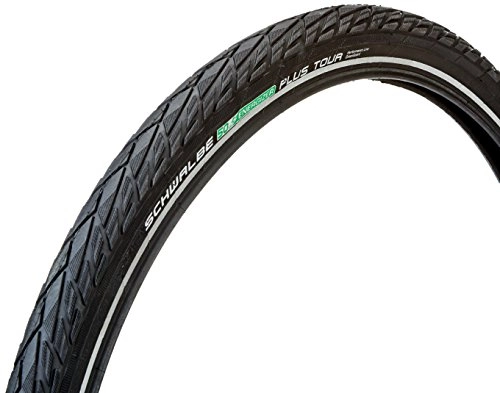 Mountain Bike Tyres : Schwalbe Unisex's Energizer Plus Tour Perf, GreenGuard, TwinSkin Tyres, Black, 40-622