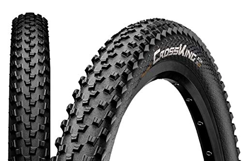 Mountain Bike Tyres : Set: 2x Continental Cross King 55-559 Bicycle Tyres 26 x 2.2