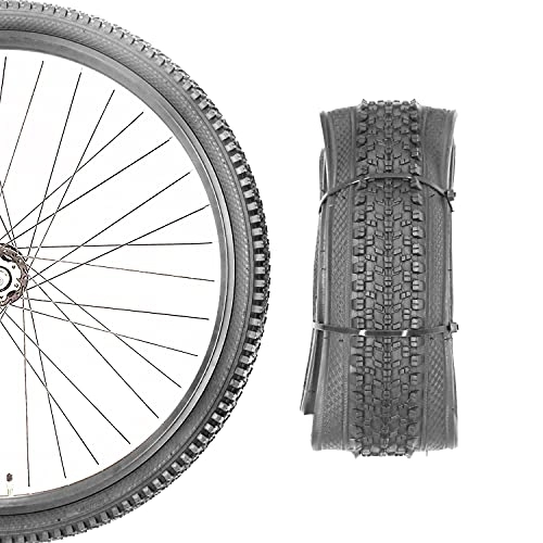 Mountain Bike Tyres : Simeiqi Bike Tires, 26 inch Folding Bead Replacement Bike Tires for MTB Mountain Bicycle Tire (26" X1.95")