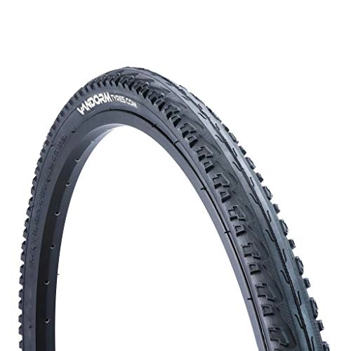 Mountain Bike Tyres : Vandorm Lightning 26" x 1.75" Hybrid MTB Tyres & SLIME Presta Inner Tubes (PAIR) - VTJ173.26175 Bike part