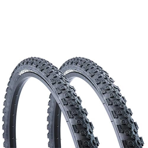 Mountain Bike Tyres : Vandorm PAIR 26" Mountain Bike Tyres Storm 26" x 1.95" All Terrain Bike Tyre