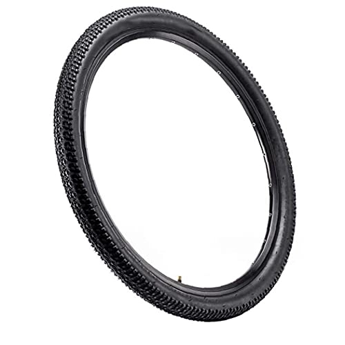 Mountain Bike Tyres : VusiElag Black Active Wired Tyre Mountain Bike Tyres Bicycle Bead Wire Tire Replacement MTB Bike 26x2.1inch