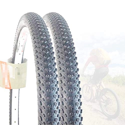 Mountain Bike Tyres : WENJIA Replacement Tires Bike Tires, 27.5X1.95 Mountain Bike Non-slip Wear-resistant Cross-country Tires, 60tpi Anti-stab Steel Wire Tires, Bicycle Accessories, 2pcs