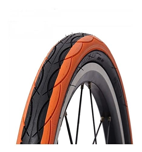 Mountain Bike Tyres : XIWALAI 201.5 Super Light 290g Colorful Bicycle Tires 20 14 Rims BMX Folding Pocket Bicycle Mountain Bike Tires Kid's 20 Pneu 14 1.75 (Color : White) (Color : Orange)