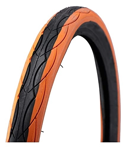 Mountain Bike Tyres : XUELLI K1029 Bicycle Tire 20x1.5 Folding Bicycle Tire 20 Inch 40-406 Ultra Light Bald Tire 420g Mountain Bike Tire 20 Inch Bicycle Tire (Color : 20x1.5 Orange)