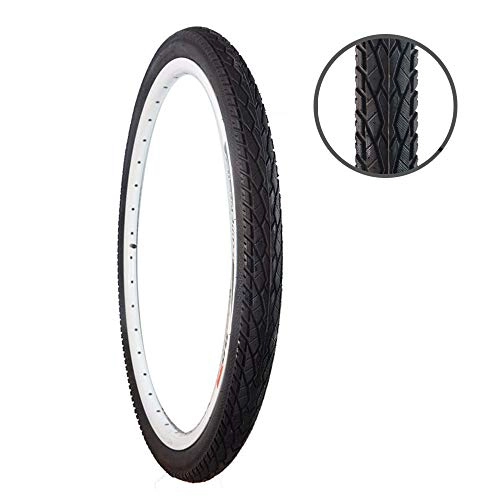 Mountain Bike Tyres : XULONG Bicycle Tires, 26X1.75 Inflatable Tires, Mountain Bike Long-Distance Travel Wheels And Climbing Training Tires Non-Slip Teeth on Both Sides 27TPI