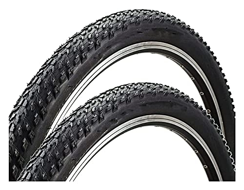Mountain Bike Tyres : YGGSHOHO Mountain Bike Tyre 26 26 1.75 26 2.0 Mountain Bike Tyre 27.5 1.75 29 Bicycle Tyres Pneumatic Parts (Color: 1 piece 27.5 2.1) (Color : 2pcs 26 2.0)