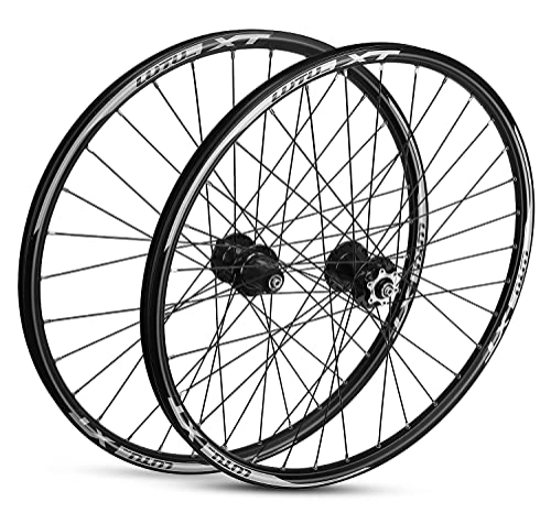 Mountain Bike Wheel : (Delivery From USA 26 / 29'' Mountain Bike Wheelset MTB Rims Disc Brake Wheelset Bicycle Wheel Mountain Bike Accessories Sealed Bearing Hub 7 8 9 10 11 Cassette 2080g QR Color Bicycle Rim (26inch