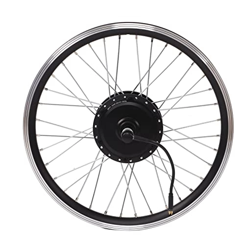 Mountain Bike Wheel : 01 02 015 Electric Bicycle Conversion Kit, 20inch Rear Wheel High Efficiency Rear Wheel Hub Motor Kit Waterproof with Controller for Mountain Bike