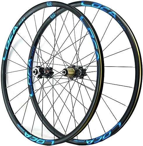 Mountain Bike Wheel : 26 27.5 29 Inch Bicycle Wheelset Quick Release Hubs Mountain Bike Disc Brake Wheelset Rims For 7 / 18 / 10 / 11 / 12 Speed (Size : 29'')