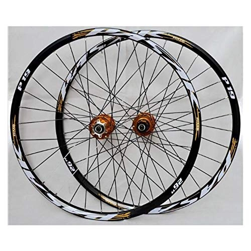 Mountain Bike Wheel : 26" / 27.5" / 29" Inch Mountain Bike Wheelset Double Layer Alloy Rim Sealed Bearing Disc Brake 32 Hole 7 / 8 / 9 / 10 / 11 Cassette Wheels