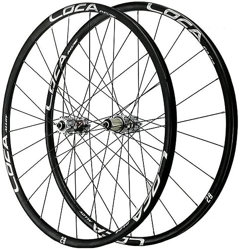 Mountain Bike Wheel : 26 27.5 29 Inch Mountain Bike Wheelset Rim Disc Brake Bike Wheelset Quick Release Hub 24H 7 / 8 / 9 / 10 / 11 / 12 (Size : 29'')