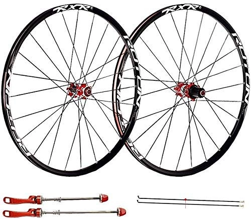 Mountain Bike Wheel : 26.27.5.29 inch wheels for mountain bike wheels, alloy double wall quick release disc brake 7 8 9 10 11 speed bike wheel