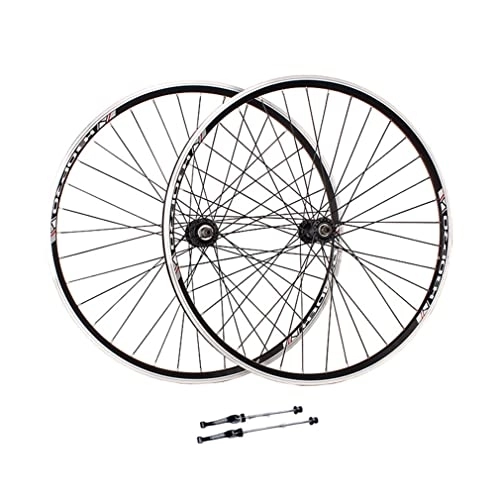 Mountain Bike Wheel : 26 / 27.5 / 29" Mountain Bike Wheelset MTB Quick Release Wheels V Brake Bicycle Rim 36H QR Hub for 6 / 7 / 8 Speed Rotary Flywheel 1840g (Size : 27.5'')