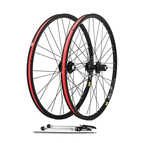 Mountain Bike Wheel : 26 / 27.5 / 29" Mountain Bike Wheelset MTB Rim Disc Brake Quick Release Wheels 28H Hub For 7 / 8 / 9 / 10 Speed Cassette 1875g (Size : 27.5'') (26)