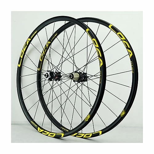 Mountain Bike Wheel : 26 Inch Mountain Bike Wheelset QR Ultra-light Rims Made Of Aluminum Disc Brake Wheel Set Sealed Bearing Hubs 24H Support 8-12 Speed Cassette (Color : C)