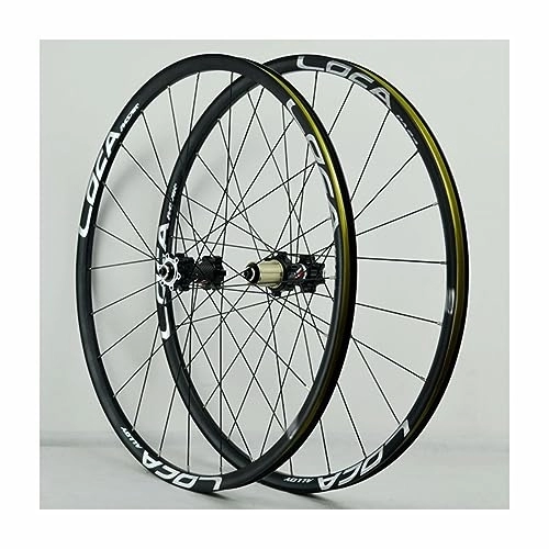 Mountain Bike Wheel : 26 Inch Mountain Bike Wheelset QR Ultra-light Rims Made Of Aluminum Disc Brake Wheel Set Sealed Bearing Hubs 24H Support 8-12 Speed Cassette (Color : E)