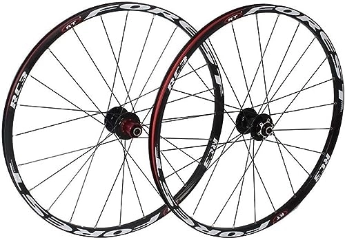 Mountain Bike Wheel : 26 Inch Mountain Wheel Set, 120 Rings, 5 Peilin Bearings, Bicycle Quick Release Bucket Axle, Disc Brake, 27.5 Inches (Size : 27.5in)