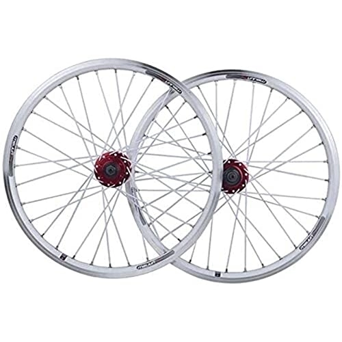 Mountain Bike Wheel : 26 inch MTB Bicycle Front Rear Wheel, Bike Wheelset Double Wall Alloy Rim Quick Release 7-10 Speed V / Disc Brake 32H Wheel