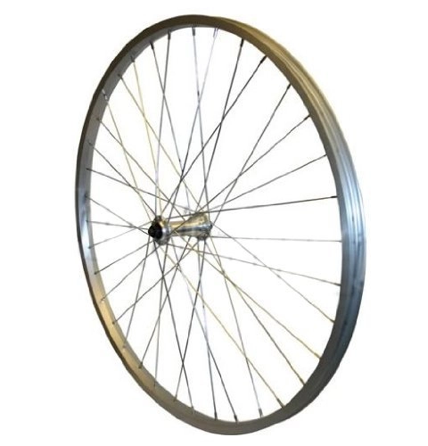 Mountain Bike Wheel : 26" MTB Mountain Bike Alloy Q / R Bike FRONT Wheel 36 Hole Silver Rim TWF902