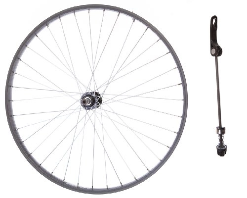 Mountain Bike Wheel : 26" REAR Mountain bike Q / R BIKE WHEEL 5 / 6 / 7 SPEED BLACK WITH SKEWER NEW