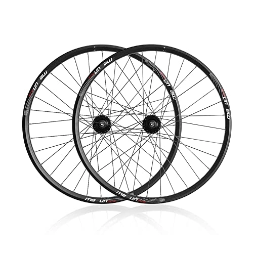 Mountain Bike Wheel : 27.5 29 Inch Mountain Bike Disc Brake 32 Hole Aluminium Alloy Double Wall Wheels Set 7 / 8 / 9 / 10-Speed Cassette Type Lightweight Carbon Fiber Sealed Bearings Hub