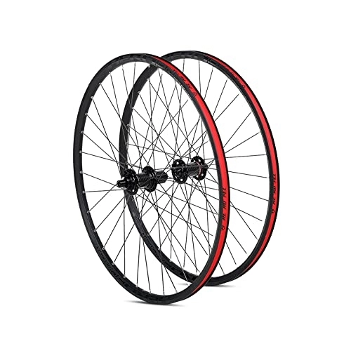 Mountain Bike Wheel : 27.5 29 Inch Mountain Bike Wheels Set Carbon Fiber Quick Release Disc Brake 32 Hole Aluminium Alloy Double Wall Section Rims 8 / 9 / 10 / 11 / 12-Speed Cassette Type Sealed Bearings