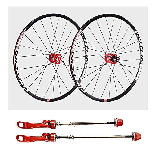 Mountain Bike Wheel : 27.5" Wheel Mountain Bike Disc Brake Wheels, 7 8 9 10 Speed Cassette MTB Quick Release Double Wall Rims (Color : B)