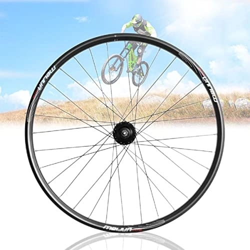 Mountain Bike Wheel : Asiacreate MTB Bike Wheelset 20 / 26 Inch Quick Release Wheels Disc Brake Sealed Bearing Hub Front Rear Wheel Set Fit 7 / 8 / 9 / 10 Speed Cassette (Color : Front, Size : 26'')