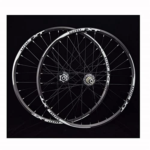 Mountain Bike Wheel : AWJ Bike Wheels Cycling Wheelset 26 / 27.5 / 29 Inch Mountain Bike Wheels 32 Holes Quick Release Disc Brake Compatible with 8 / 9 / 10 / 11 Speed Cassette