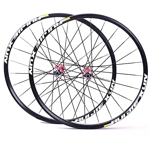 Mountain Bike Wheel : AWJ Bike Wheels Mountain Bike Wheelset 26" / 27.5" / 29" 24H Carbon Hub Bicycle Wheels Quick Release Disc Brake 8 / 9 / 10 / 11 Speed Cassette 1895g