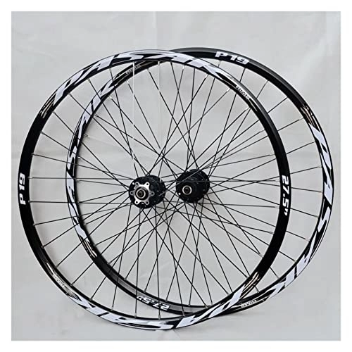 Mountain Bike Wheel : Bicycle Wheelset Mountain Bike Wheelset 26" / 27.5" / 29" Double Wall MTB Cycling Wheels Rim Front 2 Rear 4 Hub Cassette Disc Brake 7 8 9 10 11Speed Quick Release