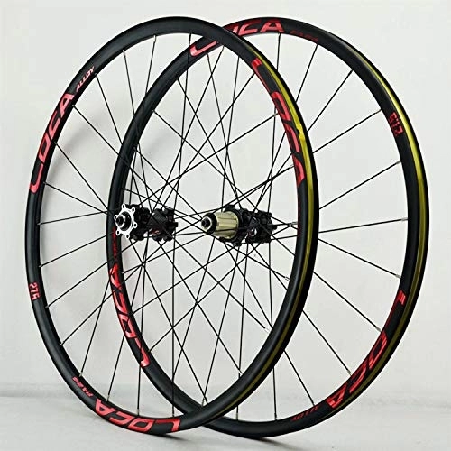 Mountain Bike Wheel : Bicycle Wheelset MTB Bike Wheelset 26 / 27.5 / 29 Inch Mountain Bicycle Wheel Set Quick Release Straight Pull 4 Palin Disc Brake Rim Six Claw 8-12 Speed Cassette Hub