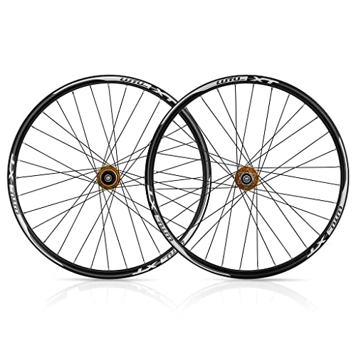 Mountain Bike Wheel : Bike Wheels 26”27.5”29”MTB Mountain Bike Wheelset Aluminum Alloy Rim Quick Release Disc Brake 32H 7 8 9 10 11 Speed Cassette