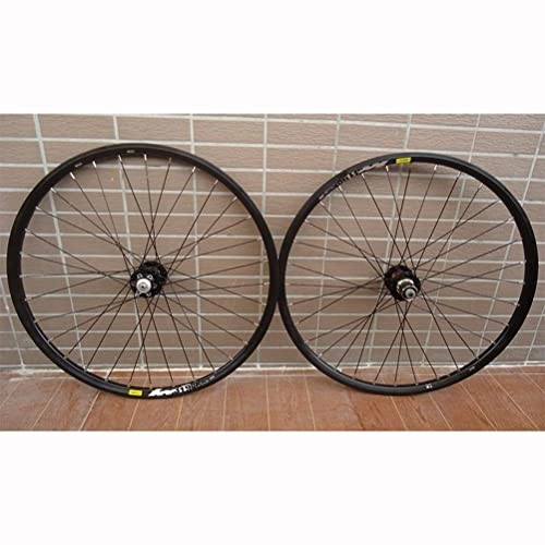 Mountain Bike Wheel : Bike Wheels Mountain Bike Wheelset 26" / 27.5" / 29" Quick Release Disc Brake 32H High Strength Aluminum Alloy Rim Black Bicycle Wheel 8 / 9 / 10 Speed Cassette