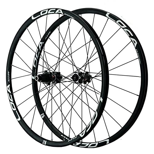 Mountain Bike Wheel : Bike Wheels Mountain Bike Wheelset 26" / 27.5" / 29" Thru-axle Disc Brake Front Rear Wheels Aluminum Alloy Rim Fit 12 Speed Axles Bicycle Accessory