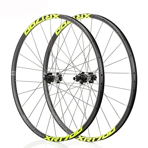 Mountain Bike Wheel : Bike Wheels Wheelset Bike MTB 26 / 27.5 Inch Disc Brake Quick Release Mountain Cycling Front Rear Wheels Aluminum Alloy Rim 24H 8 / 9 / 10 / 11 Speed Cassette