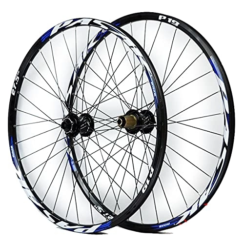 Mountain Bike Wheel : Bike Wheelset, 26 / 27.5 / 29 Inch Mountain Cycling Wheels, Alloy Disc Brake / for 7 8 9 10 11 Speed Freewheels / Disc Brake Quick Release Axles Bicycle Accessory (Color : B, Size : 29IN)