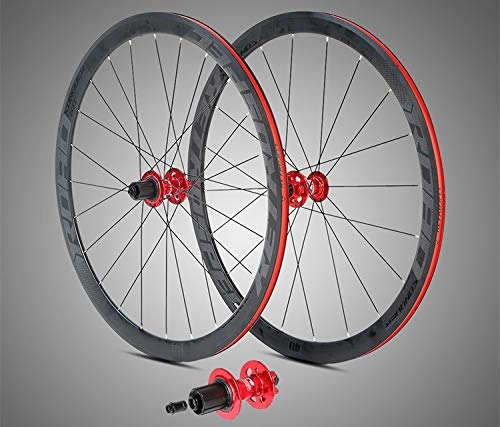 Mountain Bike Wheel : BIKERISK RS aluminum alloy 40 knife disc brake road wheel set 700C road disc brake bicycle off-road rim with barrel shaft conversion