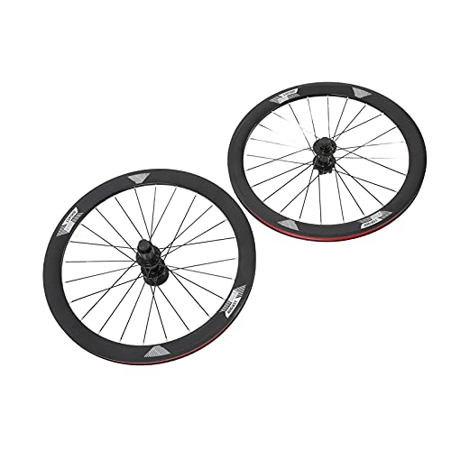Mountain Bike Wheel : BJAGR Mountain Bike Bicycle Wheelset 8-11 Speed Bicycle Wheelset 20" Disc Brake V-Brake Aluminum Wheels