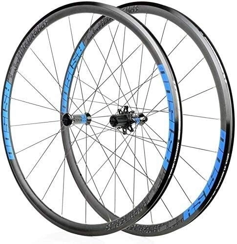 Mountain Bike Wheel : BUYAOBIAOXL Wheels Mountain Bike Wheelset Cycling wheels, 700C road bicycle wheelset 30MM aluminum alloy bicycle rim sealed bearings quick release calper brake 32H front 2 rear 4