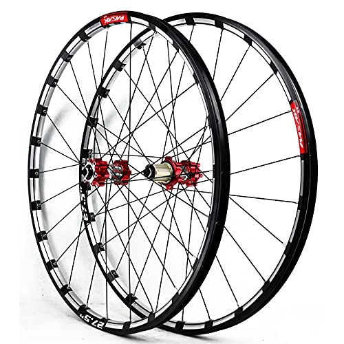 Mountain Bike Wheel : CAREXY Cycling Wheel, Mountain Bike Wheelset Quick Release Wheel Set 24 Holes 4 Bearing Disc Brake MTB Wheel 7 / 8 / 9 / 10 / 11 / 12 Speed, 27.5 inch