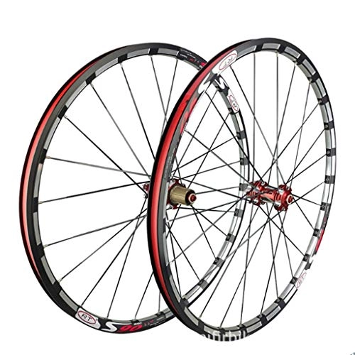 Mountain Bike Wheel : CDSL 26" Mountain Bike Wheel Set Ultralight Aluminum Alloy Disc Rim Brake Sealed Bearings Hub
