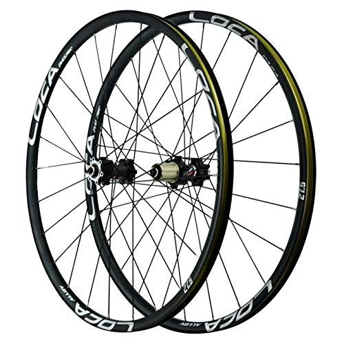 Mountain Bike Wheel : CHICTI Cycling Wheelsets, Mountain Bike Aluminum Alloy Ultralight Rim Quick Release Wheel Standard American Mouth 27.5 Inch Bicycle Wheel Outdoor (Color : Black, Size : 27.5in)