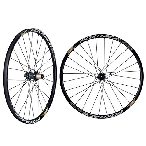 Mountain Bike Wheel : CHICTI Mountain Bike Wheels, 26 / 27.5 / 29" Double Wall Quick Release MTB Rim Sealed Bearings Disc 7 8 9 10 Speed Outdoor (Size : 27.5inch)
