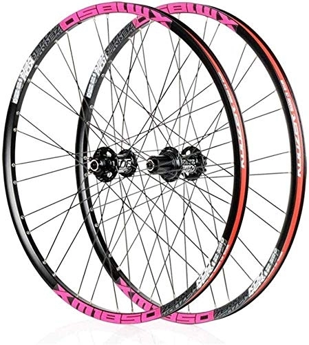 Mountain Bike Wheel : CHJBD Bike Wheel Bicycle Wheel Pair Of Bicycle Wheels 26" / 27.5" Disc Brake Quick Release Wheels Bicycle Mountain Rims Aluminum Alloy 32H 8-11 Speeds (Size : 26in)