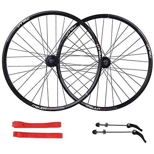 Mountain Bike Wheel : Ckssyao Bike Wheelset 26 inch Mountain Bike Wheels, Brake Wheel Set Quick Release Palin Bearing 7 / 8 / 9 / 10 Speed 32 Holes
